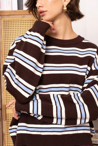 Sweater SHANA - Coffee