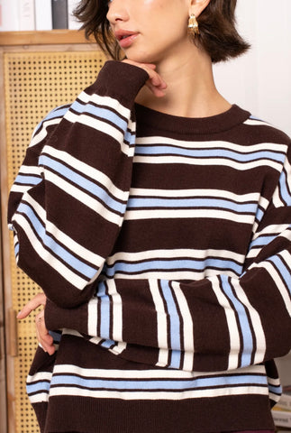 Sweater SHANA - Coffee