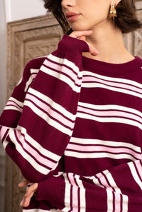 Sweater SHANA - Bordeaux