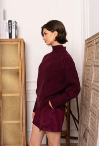 Knit MAYA - Burgundy