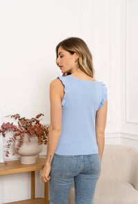 Top AMY - Light Blue