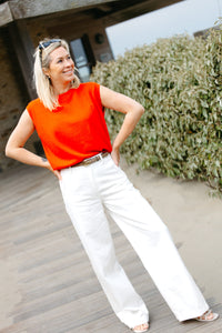 ANNA Debardeur  - Orange