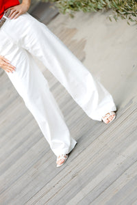 Pants ELEONORE - White
