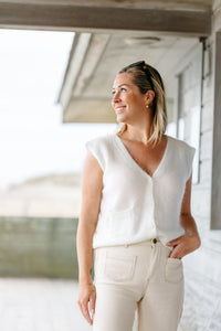 AVA Debardeur - White