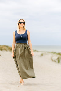 Skirt JULIETTE - Kaki