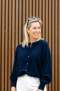 Gilet ELZA  - Marine