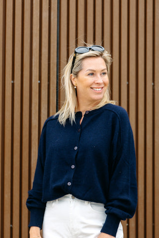 Gilet ELZA  - Marine