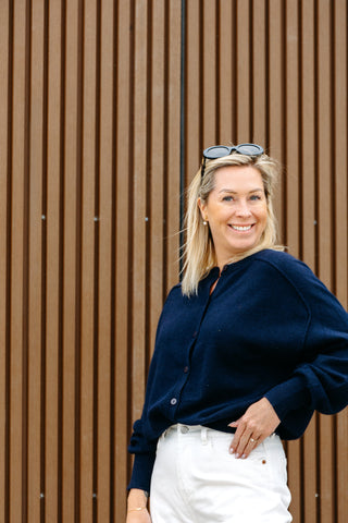 Gilet ELZA  - Marine