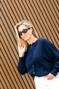 Gilet ELZA  - Marine