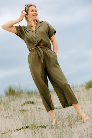 Blouse ANNE - Kaki