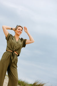 Blouse ANNE - Kaki
