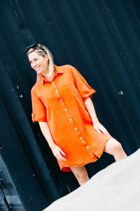 Dress IZË - Coral