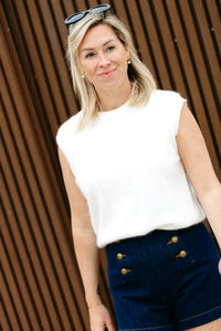 ANNA Debardeur  - White