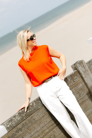 ANNA Debardeur  - Orange