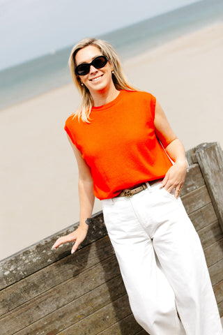 ANNA Debardeur  - Orange