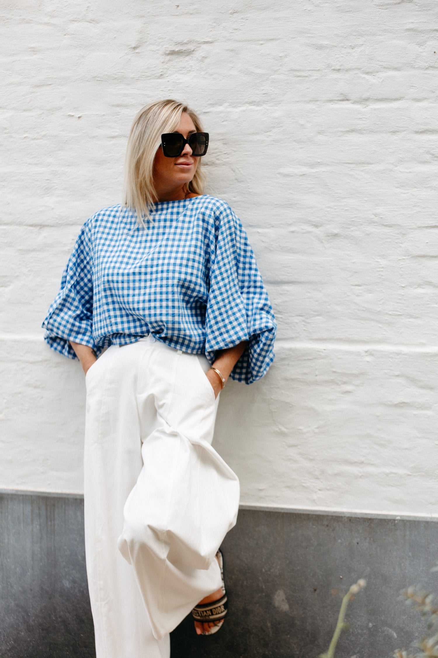 Blouse CARO - Royal Blue