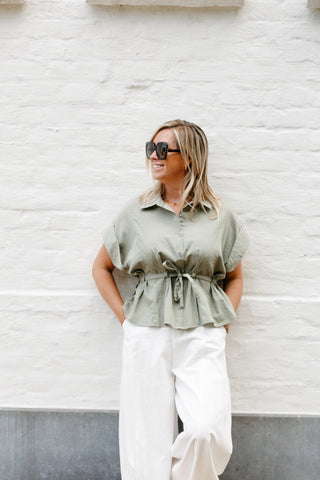 Blouse ZAIA - Kaki
