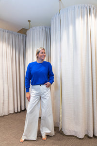 LINA Sweater - Royal Blue