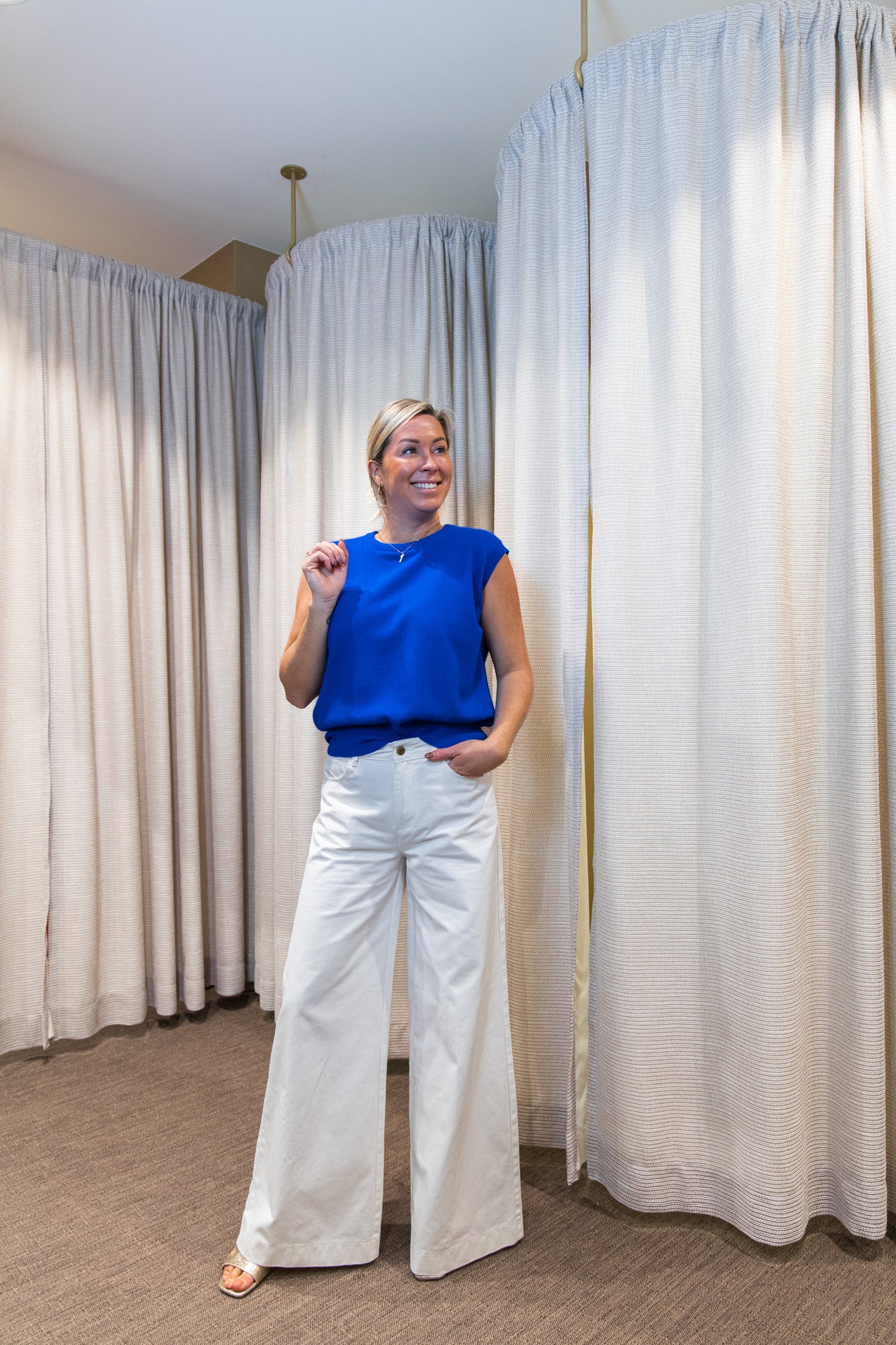 ANNA Debardeur  - Royal Blue