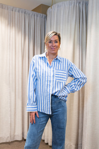 Blouse FRANCESCA - Blue