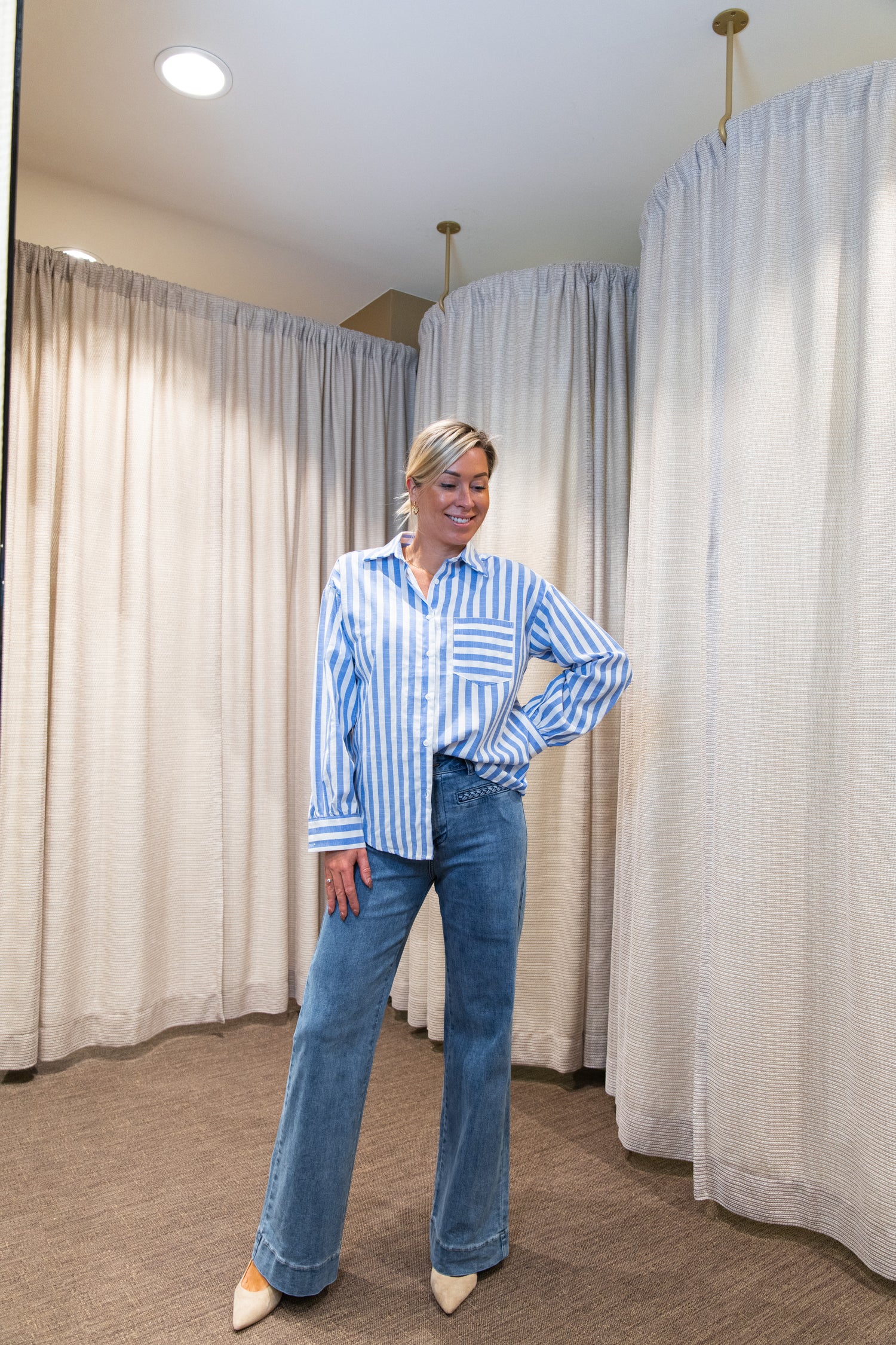 Blouse FRANCESCA - Blue