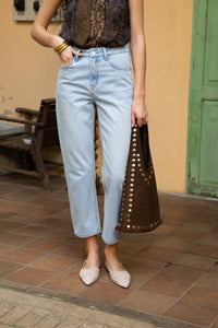 Jeans Momfit BOY - Light Blue