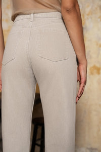 Jeans Momfit BOY - Taupe