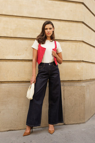 Jeans PALAZZO  - Brut