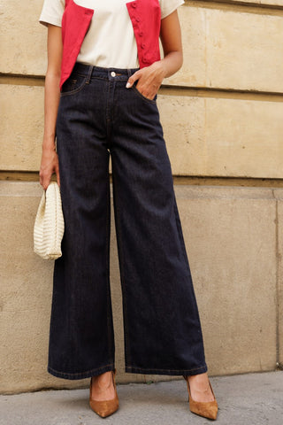 Jeans PALAZZO  - Brut