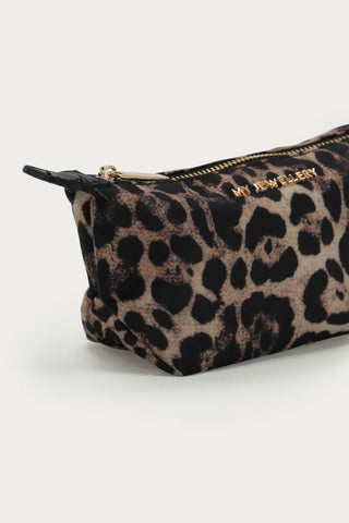 Toiletry Bag - Leopard Small