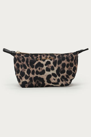 Toiletry Bag - Leopard Small
