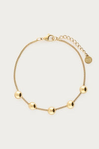 MY-Bold armband met vijf bollen