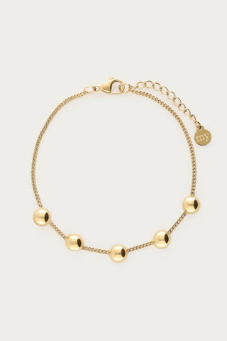 MY-Bold armband met vijf bollen