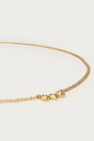 MY - Botanical dubbele ketting met rozen