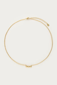 MY - Botanical dubbele ketting met rozen