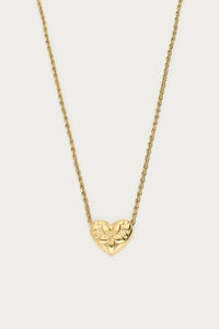 MY-Botanical ketting met bloemen hart
