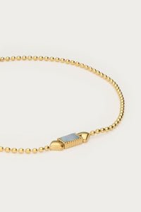 MY-Armband met lavender steen