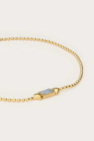 MY-Armband met lavender steen
