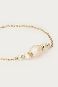 MY-Armband met natuurlijke parels en kralen