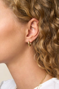 MY-Oorringen met strepen details