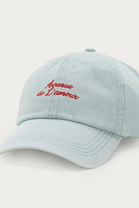Cap AVENUE DE L'AMOUR - Light Blue