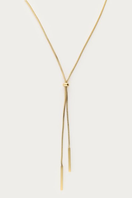 MY - Lange ketting met koorden