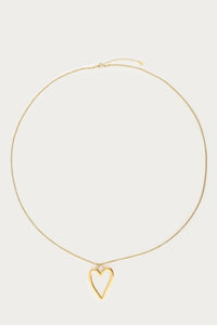 MY - Lange ketting met open hart