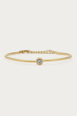MY-Magical bangle met strass steen dot