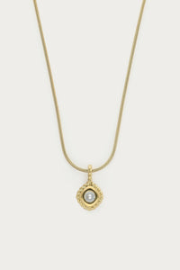 MY-Magical vintage ketting met strass steen