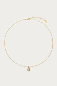 MY- Midnight ketting cirkel met strass