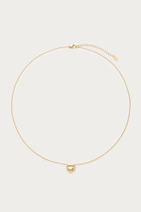MY -  Minimalistische ketting met dubbel hartje