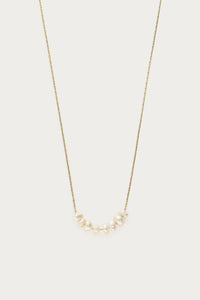 MY-Minimalistische ketting met zoetwaterparels