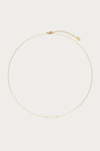 MY-Minimalistische ketting met zoetwaterparels