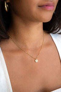 MY-Unconditional love necklace "hammered heart"